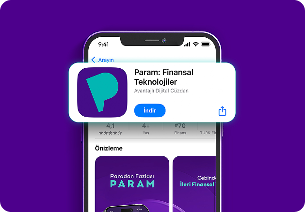 Param Mobil�den Sanal Kart�n� Aktif Et